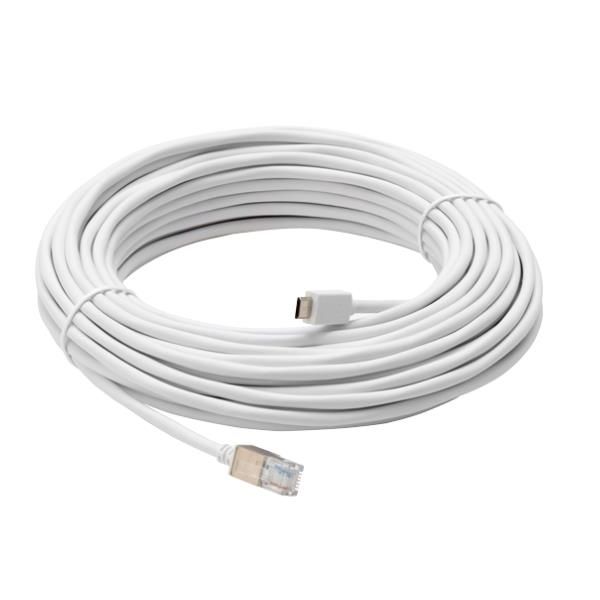 AXIS - Cavo per fotocamera - Micro-USB Tipo B (M) a RJ-12 (M) - 15 m - bianco (…