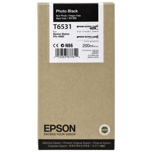 Epson - Tanica - Nero Photo - T6531 - C13T653100 - 200ml