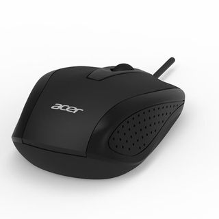 Acer - Mouse - 3 pulsanti - cablato - USB - nero - bulk