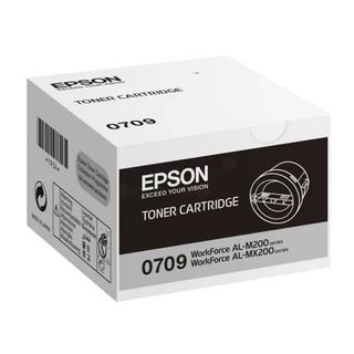 Epson 0709 - Nero - originale - cartuccia toner - per WorkForce AL-M200DN, AL-M…