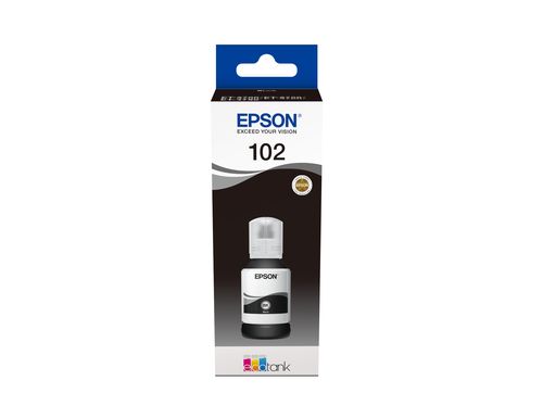 Epson 102 - 127 ml - nero - originale - serbatoio inchiostro - per EcoTank ET-1…