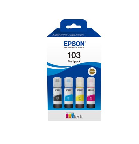 Epson 103 Multipack - Confezione da 4 - nero, giallo, ciano, magenta - original…