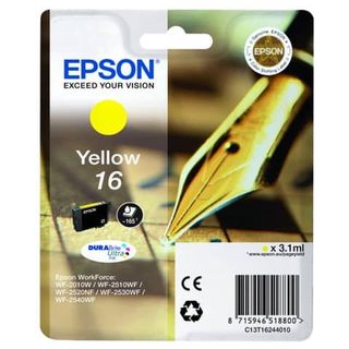 Epson 16 - 3.1 ml - giallo - originale - cartuccia d'inchiostro - per WorkForce…