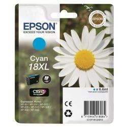 Epson 18XL - 6.6 ml - XL - ciano - originale - blister con allarme a radiofrequ…