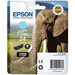 Epson 24 - 5.1 ml - cyan chiaro - originale - blister con allarme a radiofreque…