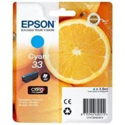 Epson 33 - 4.5 ml - ciano - originale - blister con radiofrequenza / allarme ac…