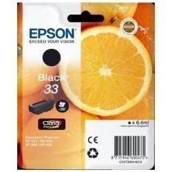Epson 33 - 6.4 ml - nero - originale - blister con radiofrequenza / allarme acu…