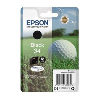 Epson 34 - 6.1 ml - nero - originale - blister con radiofrequenza / allarme acu…