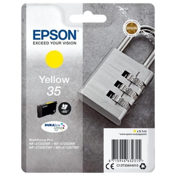 Epson 35 - 9.1 ml - giallo - originale - blister - cartuccia d'inchiostro - per…