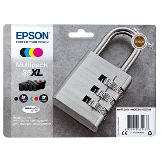 Epson 35XL Multipack - Confezione da 4 - XL - nero, giallo, ciano, magenta - or…
