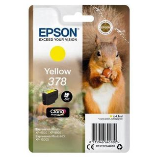 Epson 378 - 4.1 ml - giallo - originale - blister con radiofrequenza / allarme …