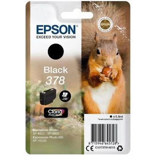 Epson 378 - 5.5 ml - nero - originale - blister con radiofrequenza / allarme ac…