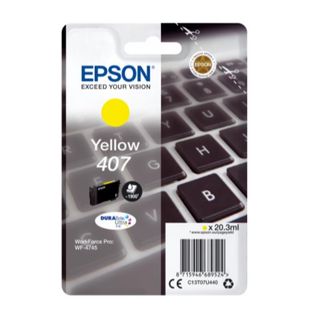 Epson 407 - 20.3 ml - taglia L - giallo - originale - cartuccia d'inchiostro - …