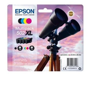 Epson 502XL Multipack - Confezione da 4 - 28.4 ml - alta capienza - nero, giall…