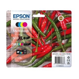 Epson 503 XL Multipack - Confezione da 4 - XL - nero, giallo, ciano, magenta - …