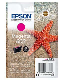 Epson 603 - 2.4 ml - magenta - originale - blister - cartuccia d'inchiostro - p…