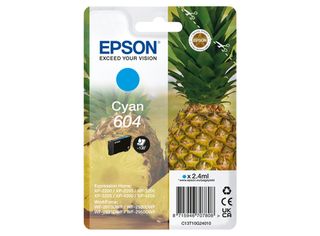 Epson 604 - 2.4 ml - ciano - originale - blister - cartuccia d'inchiostro - per…