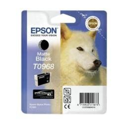 Epson T0968 - 11.4 ml - nero opaco - originale - blister - cartuccia d'inchiost…