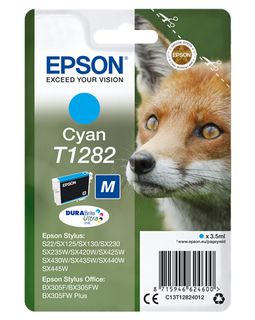 Epson T1282 - 3.5 ml - taglia M - ciano - originale - blister - cartuccia d'inc…