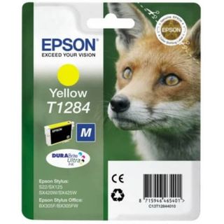 Epson T1284 - 3.5 ml - taglia M - giallo - originale - blister - cartuccia d'in…