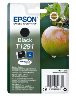 Epson T1291 - 11.2 ml - taglia L - nero - originale - blister - cartuccia d'inc…
