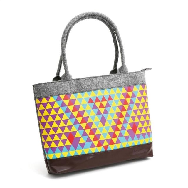 PLATINET NOTEBOOK-BAG 15,6" FELT COLLECTION/RAINBOW