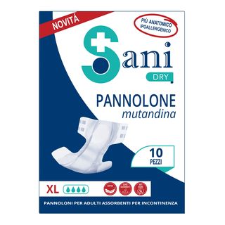 PREORDINE - SANI DRY - PANNOLONE MUTANDINA PER INCONTINENZA PER ADULTI - TAGLIA…