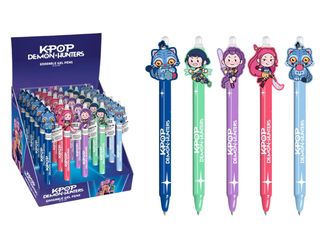 PREORDINE KPOP DEMON HUNTERS - PENNE GEL CANCELLABILI EXPO DA BANCO *FINE GIUGNO