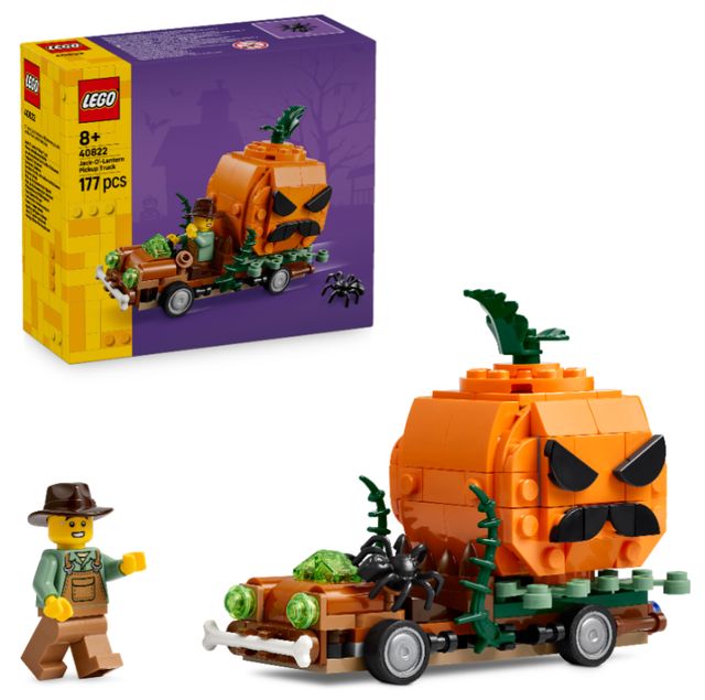 PREORDINE LEGO ICONIC - Jack-O'-Lantern Pickup Truck 40822 *AGOSTO