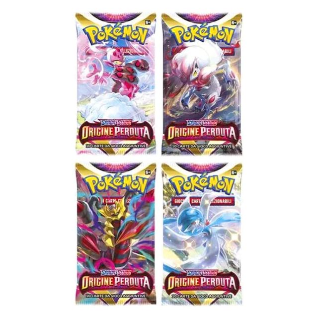 PREVENDITA Pokemon - Bustina Singola "SPADA E SCUDO - ORIGINE PERDUTA"
