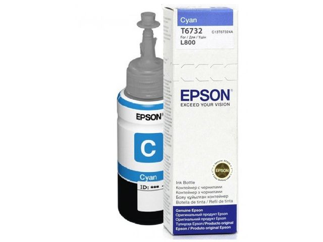 Epson T6732 - 70 ml - ciano - originale - ricarica inchiostro - per Epson L1800…