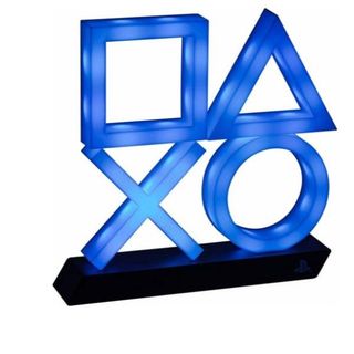 Paladone PlayStation Icons PS5 XL - Lampada decorativa - luce blu - cool white,…