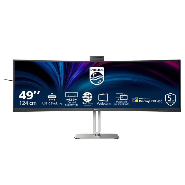 Philips 49B2U6900CH/00 Monitor PC 124 cm (48.8") 5120 x 1440 Pixel Dual QHD LCD…