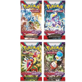 Pokemon - Bustina Singola "SCARLATTO E VIOLETTO - 01 BASE "