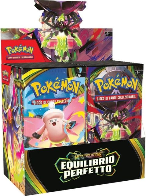 Pokemon - Bustina Singola in Esp. 36 "MEGAEVOLUZIONE - M3 EQUILIBRIO PERFETTO"