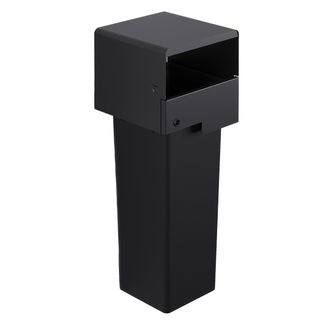 Portarifiuti murale coperto singolo con serratura e reggisacco 90lt Stilcasa