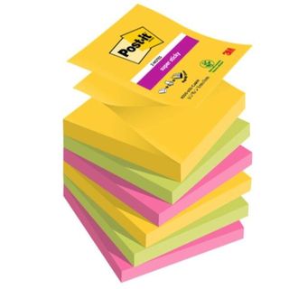 Post-it Super Sticky Z-Notes Carnival - Foglietti per appunti - 76 x 76 mm - 54…