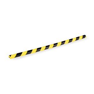 Profilo paracolpi angolare magnetico C25R giallo/nero 1m Durable