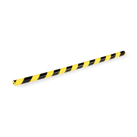 Profilo paracolpi angolare magnetico C25R giallo/nero 1m Durable
