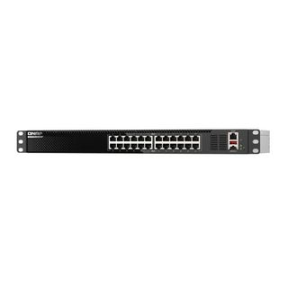 QNAP QSW-M3224-24T, Gestito, L3, 10G Ethernet (100/1000/10000), Montaggio rack,…