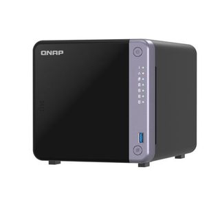 QNAP TS-432X-4G - Server NAS - 4 alloggiamenti - SATA 6Gb/s - RAID JBOD, RAID 0…