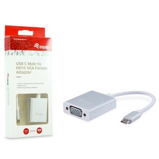 Equip - Adattatore video - USB-C (M) a HD-15 (VGA) (F) - 15 cm