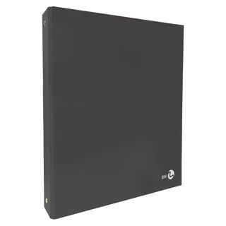 Raccoglitore ad anelli - 27 x 32 cm - Ø 30 mm - grigio scuro - BM