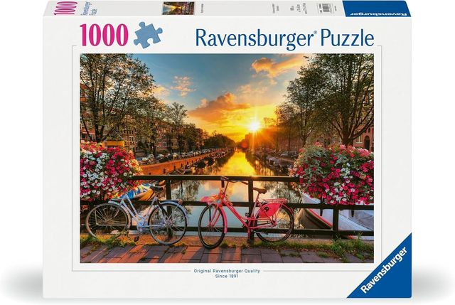 Ravensburger Puzzle 1000 PC - Biciclette ad Amsterdam 12000662