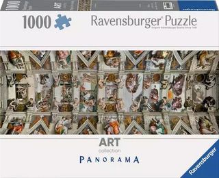 Ravensburger Puzzle 1000 PC Art Collection - Michelangelo: Volta della cappella…