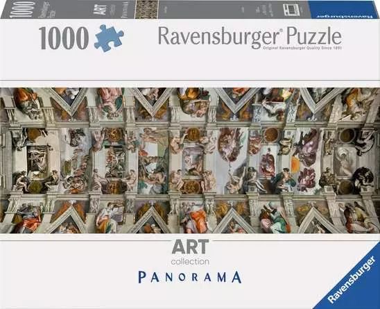 Ravensburger Puzzle 1000 PC Art Collection - Michelangelo: Volta della cappella…