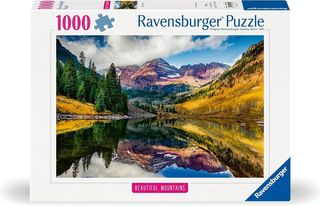Ravensburger Puzzle 1000 PC Highlight: Beautiful Mountains - Aspen, Colorado 12…