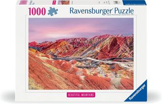 Ravensburger Puzzle 1000 PC Highlight: Beautiful Mountains - Montagne Arcobalen…