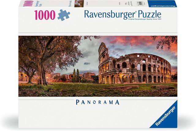 Ravensburger Puzzle 1000 PC Panorama - Colosseo al tramonto 12000440