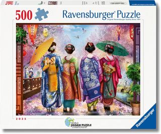 Ravensburger Puzzle 500 PC - Passeggiata in fiore